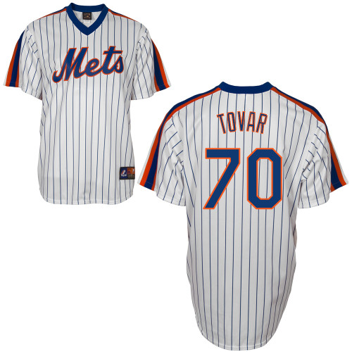 Wilfredo Tovar #70 mlb Jersey-New York Mets Women's Authentic Home Alumni Association Baseball Jersey
